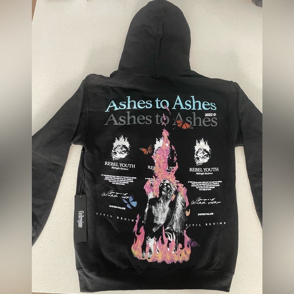 Civil Regime Ashes to Ashes Hoodie